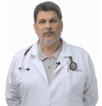 Dr. Carlos Gutierrez is a medical doctor at the Oasis of Hope cancer hospital in Tijuana, Mexico