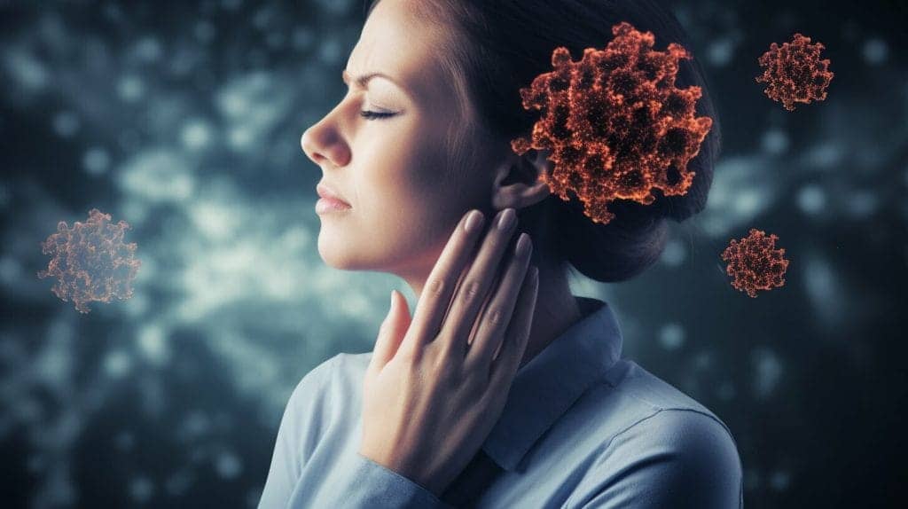 Are swollen lymph nodes a sign of covid