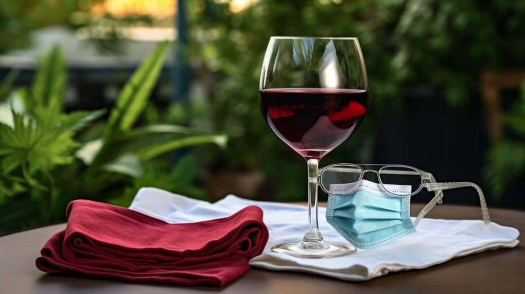 Can i drink red wine after covid recovery